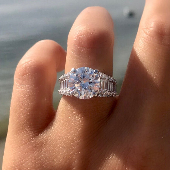 7 Baguette Diamond Ring Designs for This Wedding Season