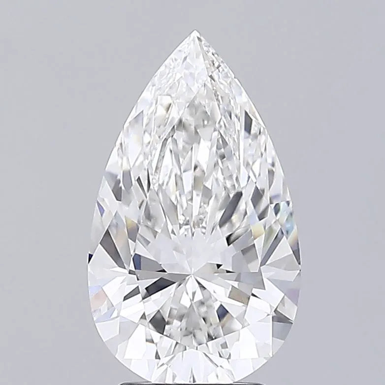 3.55ct Pear Lab Grown Diamond (Colour E, Clarity VVS2, IGI Certified)