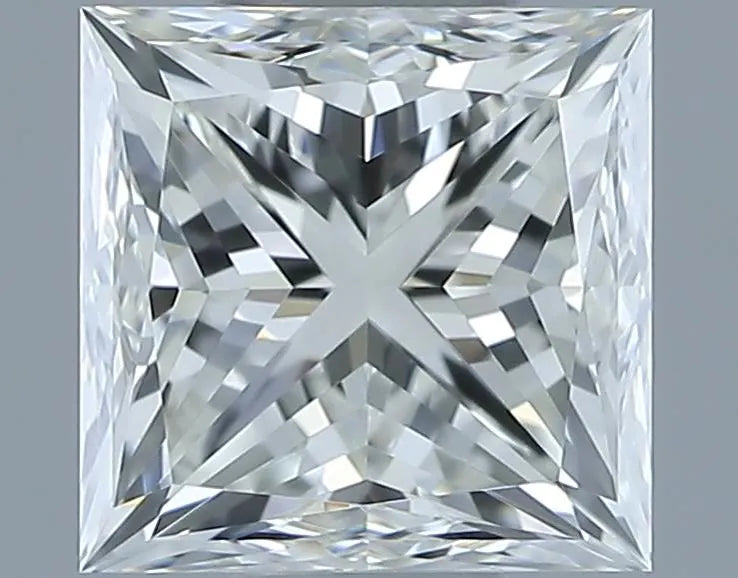 1.01ct Princess Natural Diamond (Colour H, Clarity VVS1, Cut VG, IGI Certified)