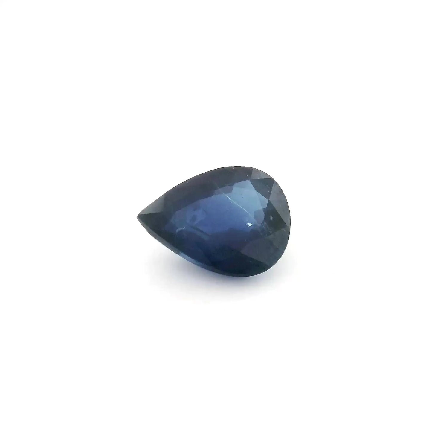 2.02ct Pear Natural Sapphire (Colour Blue, Clarity Moderately Included, Cut Faceted)