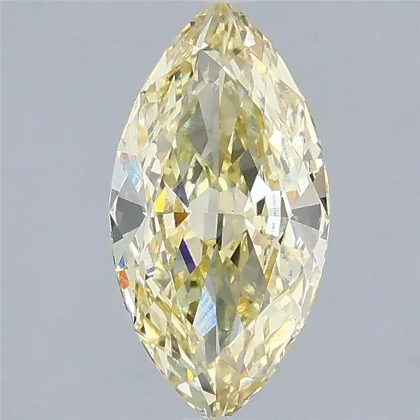 2.04ct Marquise Lab Grown Diamond (Colour Fancy Intense Yellow, Clarity VS1, IGI Certified)