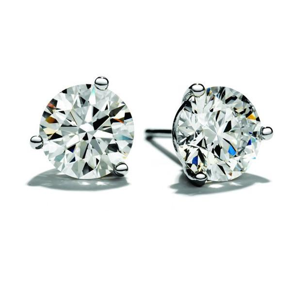 2.00 Carat Lab-Grown Diamond Stud Earrings Set