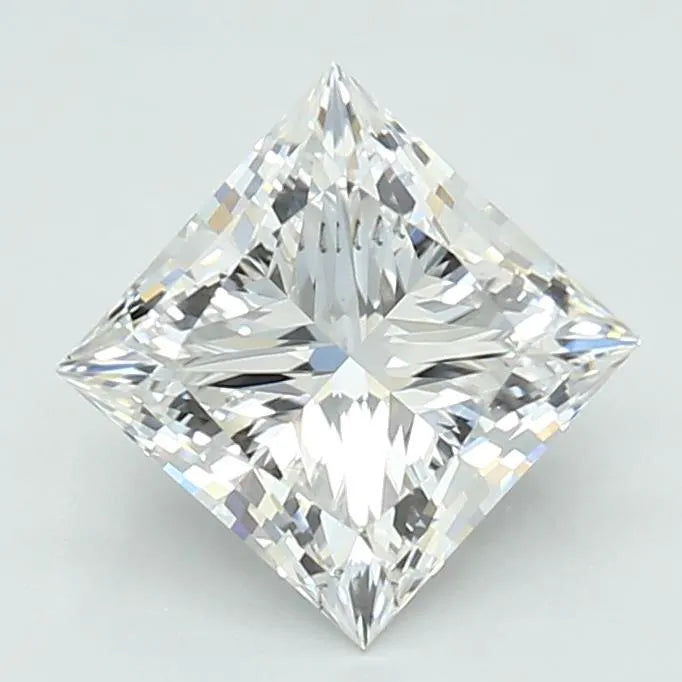 1.70ct Princess Lab Grown Diamond (Colour E, Clarity VS2, Cut EX, IGI Certified)