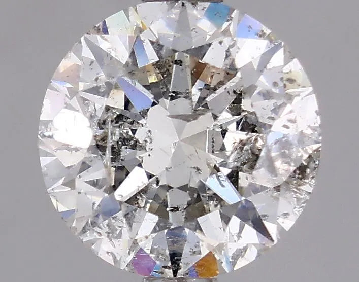2.00ct Round Natural Diamond (Colour L, Clarity I2, Cut EX, GIA Certified)