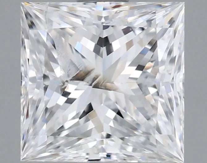 1.50ct Princess Natural Diamond (Colour E, Clarity I1, Cut EX, IGI Certified)