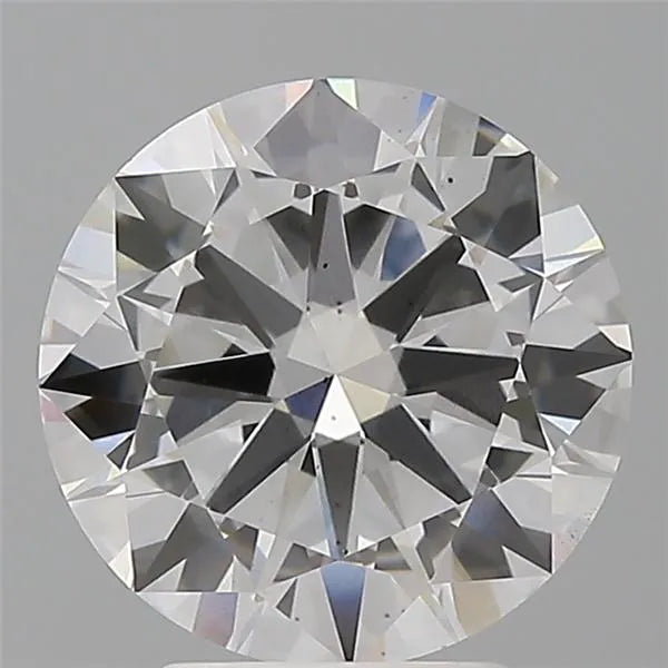 3.04ct Round Lab Grown Diamond (Colour D, Clarity VS2, Cut EX, IGI Certified)