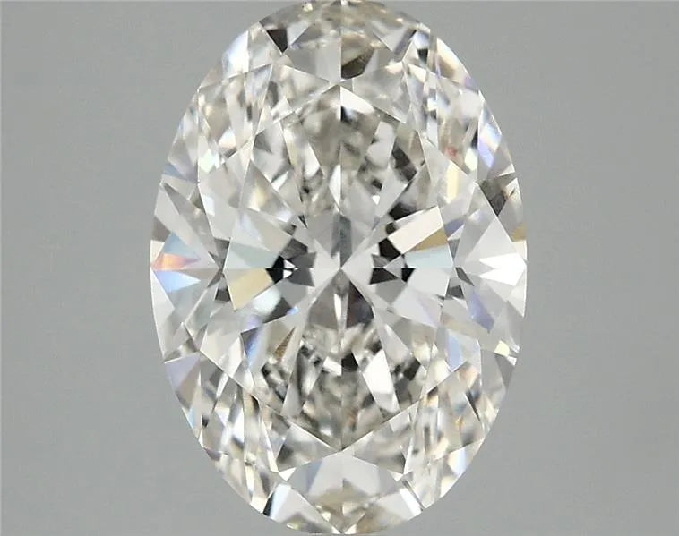 3.06ct Oval Lab Grown Diamond (Colour H, Clarity VVS2, IGI Certified)