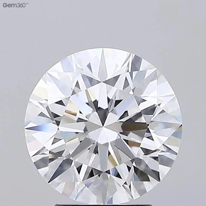 3.24ct Round Lab Grown Diamond (Colour E, Clarity VS1, Cut EX, IGI Certified)