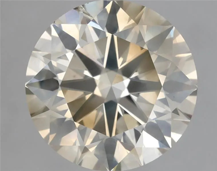 3.12ct Round Natural Diamond (Colour M, Clarity I1, Cut EX, IGI Certified)