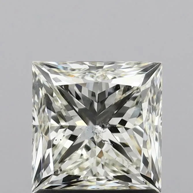 1.50ct Princess Natural Diamond (Colour I, Clarity SI2, Cut VG, IGI Certified)