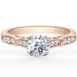 Load image into Gallery viewer, Kirk Kara &quot;Stella&quot; Vintage Style Diamond Engagement Ring
