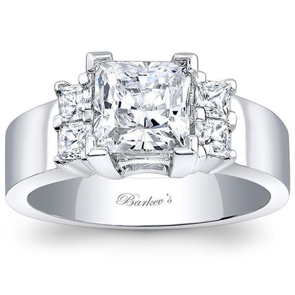 Princess Cut Cathedral Style Engagement Rings Cathedral Princess