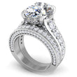 Load image into Gallery viewer, Ben Garelick 5 Carat Oval Ellipse Diamond Engagement Ring
