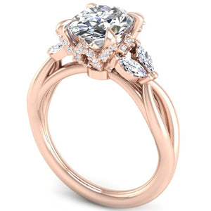 Ben Garelick Ariel Organic Twist Diamond Engagement Ring