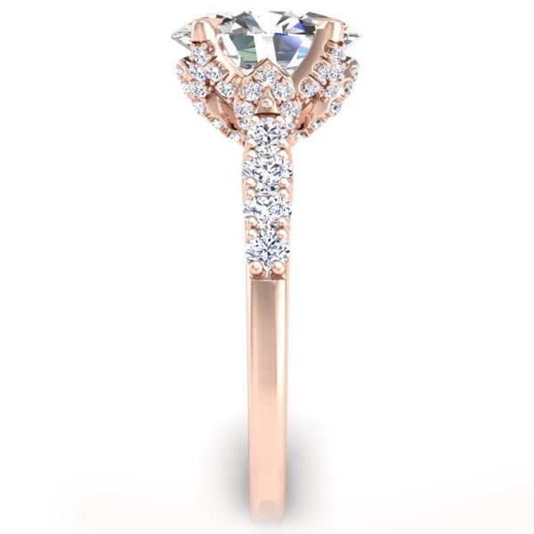 Ben Garelick Astra Galactic Head Diamond Engagement Ring