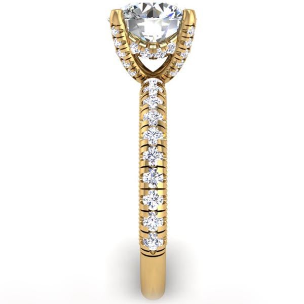 Ben Garelick Round Cut Orion Diamond Engagement Ring