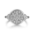 Load image into Gallery viewer, Gabriel &amp; Co. Bujukan Pave Diamond Ring
