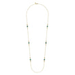 Load image into Gallery viewer, Gabriel &amp; Co. Gemstone and Bujukan Bead Station Necklace
