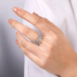 Load image into Gallery viewer, Gabriel &amp; Co. Geometric Wide Band Diamond Ring
