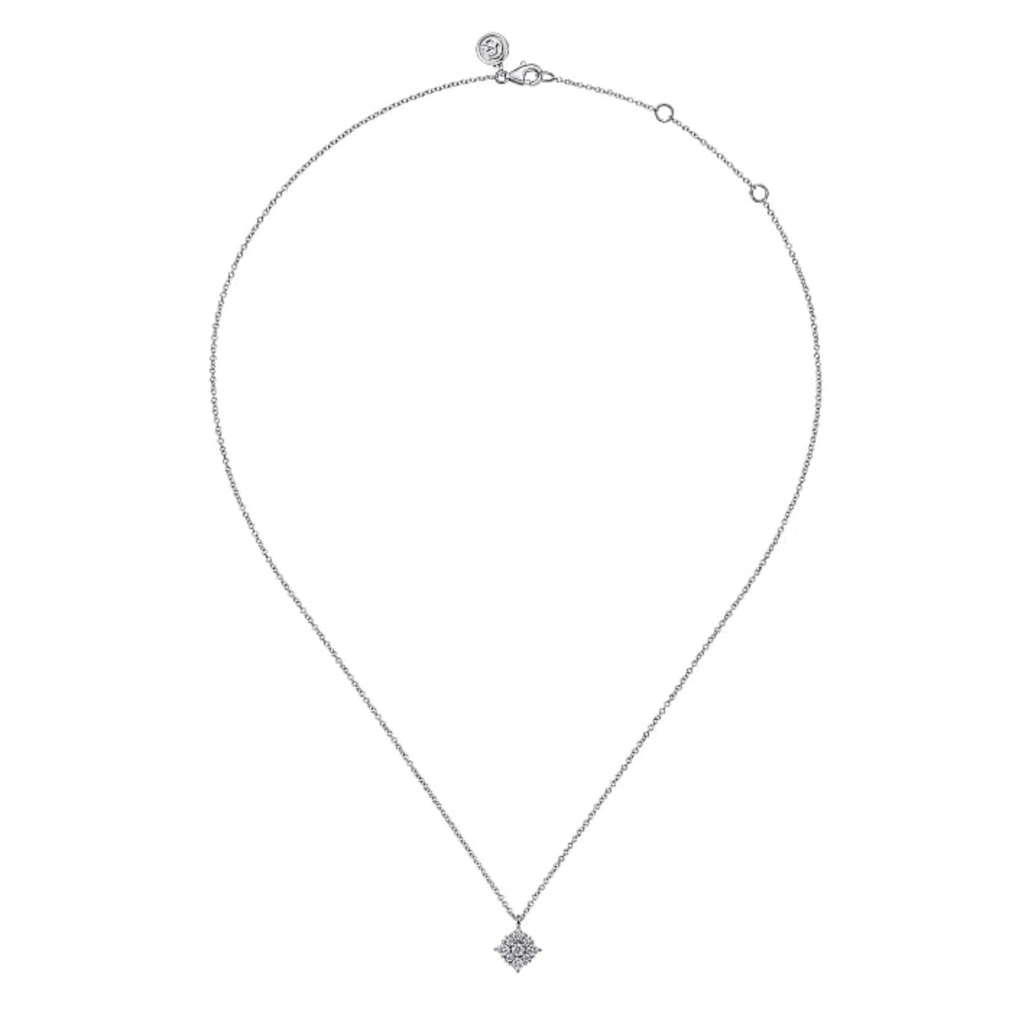 Gabriel & Co. Lusso Star Shape Diamond Pendant