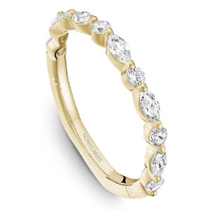 Noam Carver Marquise & Round Cut Diamond Wedding Ring