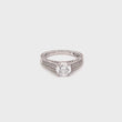 Load and play video in Gallery viewer, Kirk Kara &quot;Stella&quot; Filigree Diamond Engagement Ring
