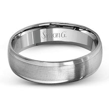 Load image into Gallery viewer, Simon G. Rose &amp; White Gold Two-Tone 6 MM Men&#39;s Wedding Band
