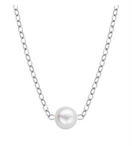 Ben Garelick 16" 14K White Gold 5.5MM "Add-A-Pearl" Cultured Pearl Necklace