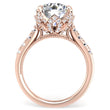 Load image into Gallery viewer, Ben Garelick Astra Galactic Head 4.0 Carat Round Diamond Engagement Ring
