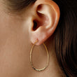 Load image into Gallery viewer, Ben Garelick Contemporary Hammered Oval Hoop Earrings

