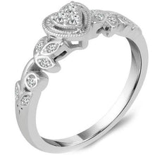 Load image into Gallery viewer, Ben Garelick Heart Shape Diamond Promise Ring
