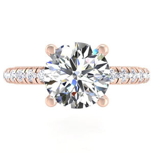 Ben Garelick Round Cut Orion Diamond Engagement Ring