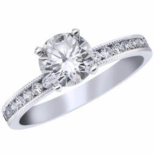 Load image into Gallery viewer, Ben Garelick Royal Celebration &quot;Magnolia&quot; Channel Set Diamond Engagement Ring
