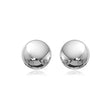 Load image into Gallery viewer, Ben Garelick Sterling Silver Flat Bead Stud Earrings
