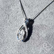 Load image into Gallery viewer, Ben Garelick Two Stone &quot;Lourdes&quot; Diamond Swirl Pendant
