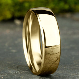 Benchmark Classic Gold 6.5MM European Comfort Fit Wedding Band
