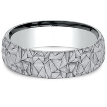 Load image into Gallery viewer, Benchmark Kaleidoscope Comfort Fit Wedding Band
