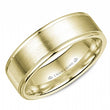 Load image into Gallery viewer, CrownRing 6.5MM Brushed Finish Center with High Polished Edge Wedding Band
