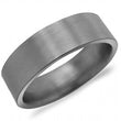 Load image into Gallery viewer, CrownRing 7MM Titanium Frosted Top Wedding Band
