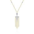 Load image into Gallery viewer, Gabriel &amp; Co. Art Deco Style Diamond Chandelier Pendant
