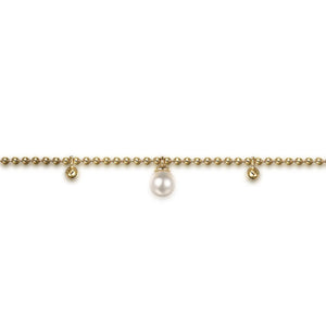 Gabriel & Co. Bujukan Beads and Pearl Droplet Bracelet