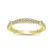 Load image into Gallery viewer, Gabriel &amp; Co. &quot;Mabel&quot; Vintage Style Diamond Wedding Band
