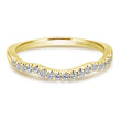 Load image into Gallery viewer, Gabriel &amp; Co. &quot;Shae&quot; Curved Diamond Wedding Band
