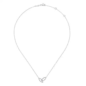 Gabriel & Co. "Simplicity" Diamond Necklace