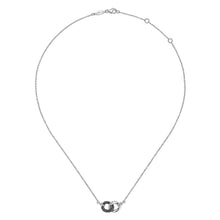Load image into Gallery viewer, Gabriel &amp; Co. Sterling Silver Interlocking Links Pendant
