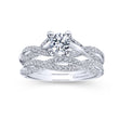 Load image into Gallery viewer, Gabriel &amp; Co. Twisted Diamond Wedding Band

