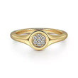 Load image into Gallery viewer, Gabriel Pave Diamond Signet Ring
