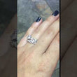 Load and play video in Gallery viewer, Simon G. Vintage Style Scrollwork Filigree Diamond Engagement Ring
