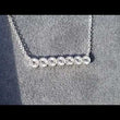 Load and play video in Gallery viewer, Lafonn Seven Symbols of Joy Bar Necklace
