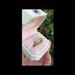Load and play video in Gallery viewer, Kirk Kara &quot;Artin&quot; Two-Tone Scroll Work Hand Engraved Wedding Band
